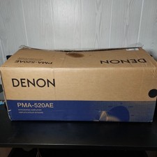 Denon PMA-520AE Integrated Stereo Amplifier Silver Hi-Fi Audio Receiver