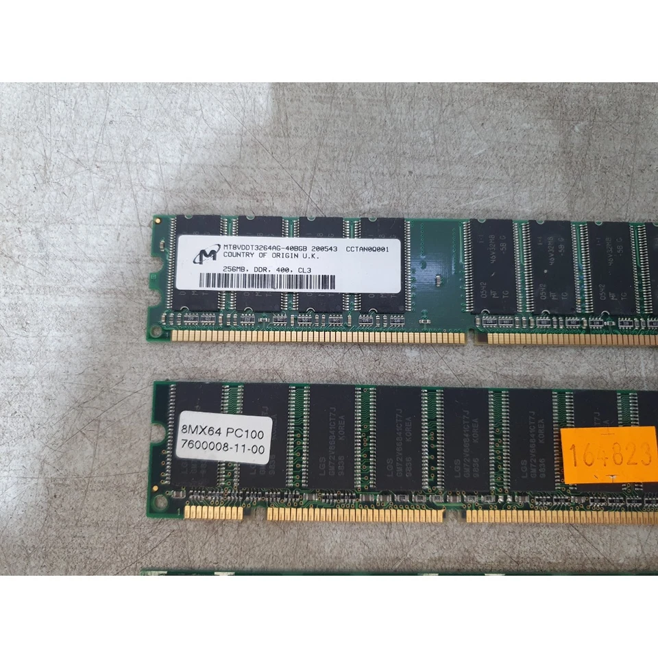 (Lot of 7) Various Brands Desktop Memory Modules DDR SDRAM 240-Pins Unbuffered - Image 2 of 4