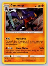 Garchomp Holo Rare SM - Forbidden Light 62/131 LP Pokemon TCG