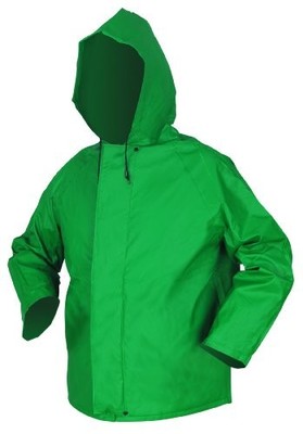RIVER CITY 611-388JHXL DOMINATOR 42MM PVC/NYLON JACKET W/ATT HOOD GRN