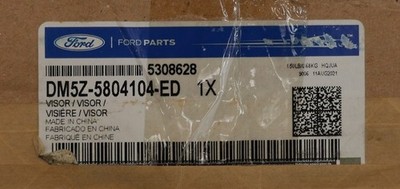 NEW OEM Ford Passenger Side Sun Visor DM5Z-5804104-ED Ford Focus