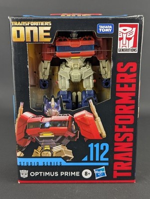 Transformers Studio Series One Optimus Prime SEALED Hasbro SS-112 Deluxe Movie