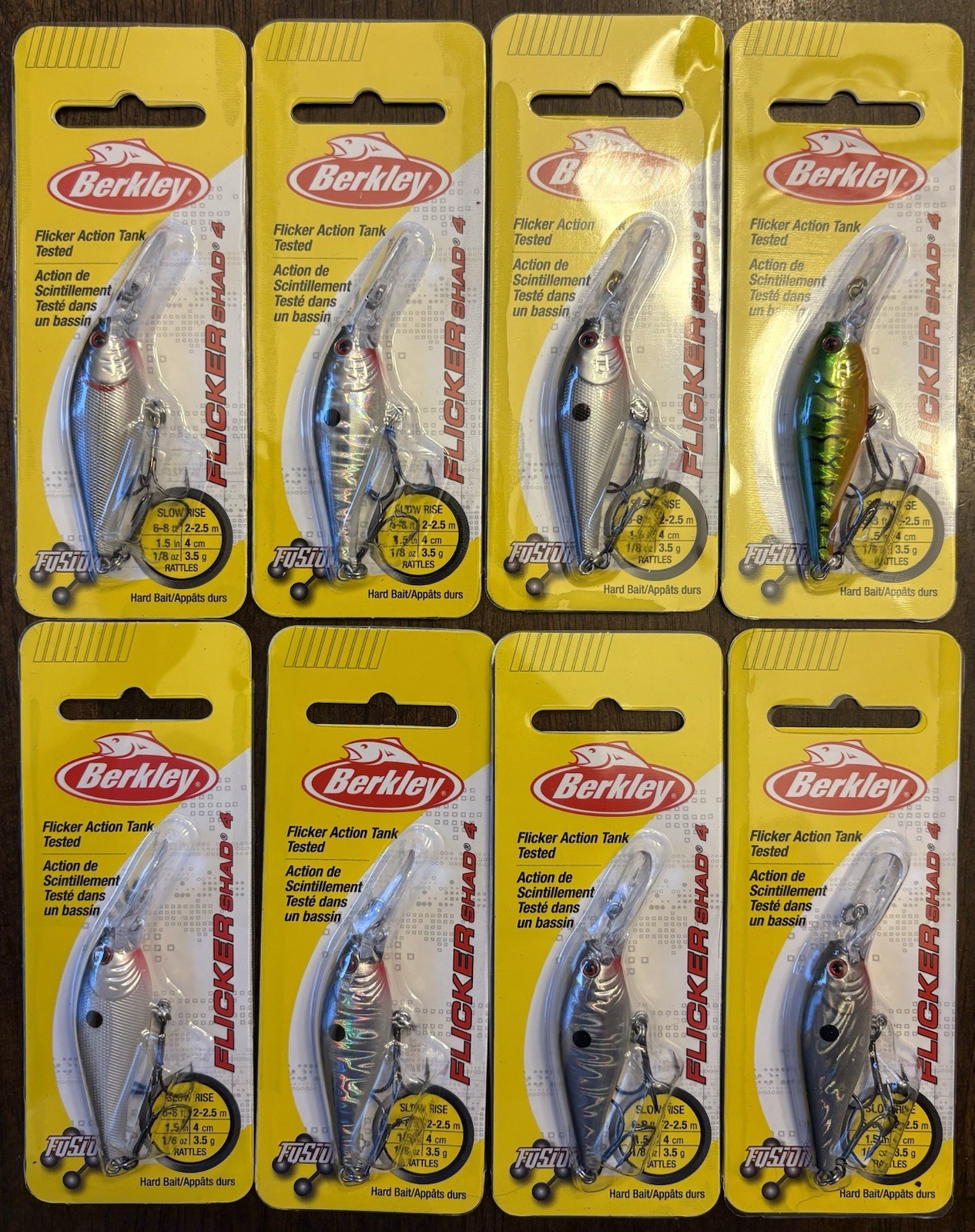 Huge Lot of 62 Brand New Crankbaits - Berkley, KVD Strike King, Flicker Shads! - Image 3