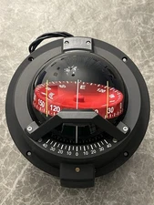 Ritchie BN-202 Navigator Compass - Bulkhead Mount - Black