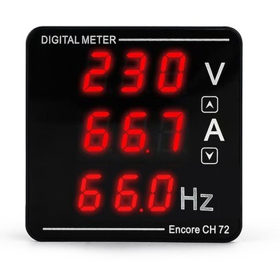 Digital LED Three Screen Meter Tester for Industrial Automation and Testing Use
