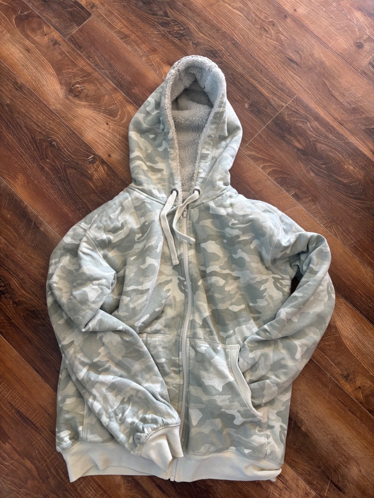 REGULAR MEDIUM LIGHT CAMOUFLAGE JACKET WITH WARM … - image 1