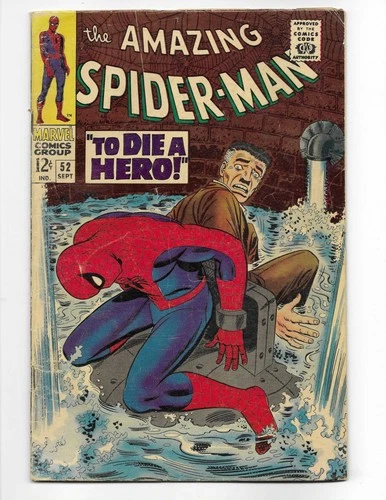 Amazing Spider-Man 52 1967 Marvel Comics VG 4.0 3rd Kingpin 1st Joe Robertson