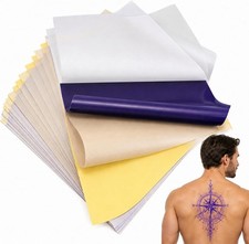 20 Sheets A4 Tattoo Transfer Paper, 4-Layer Thermal Stencil Sheets DIY Tattoo