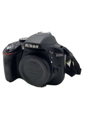 Nikon SLR Digital Camera DSLR D3300 18-55 VRII Lens Kit Black Used