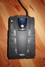 Cyberpower Intelligent LCD  CP585LCD UPS Uninterruptible Power Supply 585VA