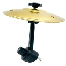 Car Crash Cymbal Air Vent,Car Symbol Mini Drum for Music Lovers,Fun Gold-A