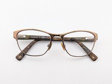 Brendel Eyeglasses, Frames Only, 922051 62/LBR, 50-16-135, Metal, Light Brown