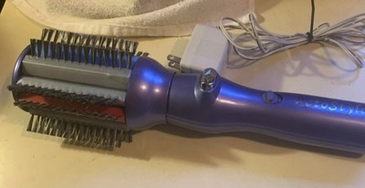 ROTOSTYLER Rotating Styling Hair Brush Triple Action  Hair Straightener