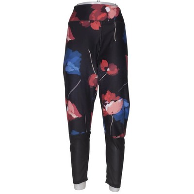 Fabletics, Leggings, Größe: 2XL, Schwarz/Rot/Blau/Mehrfarbig #3SB