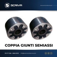 380003 COPPIA 2 GIUNTI ALBERO TRASMISSIONE SEMIASSI FIAT 500 126 600 D