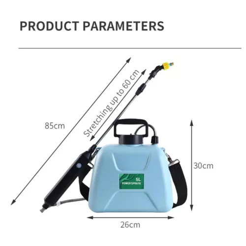 5L 8L Electric Knapsack Pressure Sprayer Garden Lawn Cordless Weed Killer Crops - Bild 18 von 22