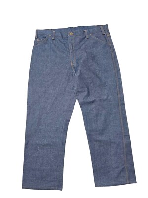 Workrite Mens FR Pants 42x30 Jeans Denim Blue Flame Resistant CAT2 2112 Welding