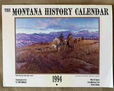 The Montana History Calendar 1994