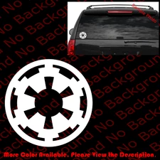 IMPERIAL Vinyl Die Cut Decal Sticker for/fits Star Wars Car Window Bumper SW002