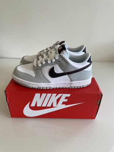 Nike Dunk Low SE GS Lottery Pack Grey Fog Jackpot DQ0380-001 Size 4.5Y Brand New | eBay