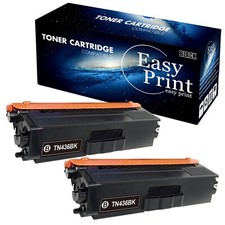 2PK TN436 Black Toner Cartridge TN-436 for HL-L8260CDW HL-L8360CDW MFC-L9570CDW