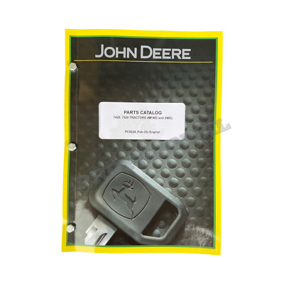 JOHN DEERE 7420 7520 TRACTOR PARTS CATALOG MANUAL