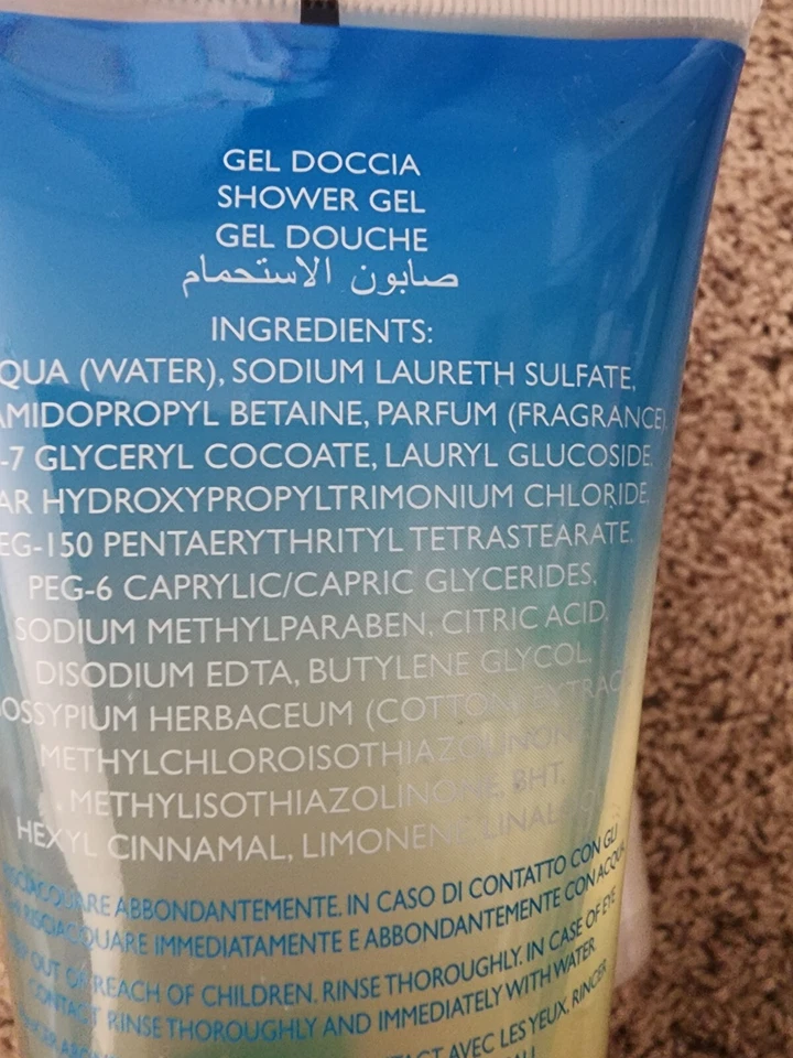 United Colors of Benetton Hombre Gel de Ducha Bodywash Lote x 2 Foto 3 de 3