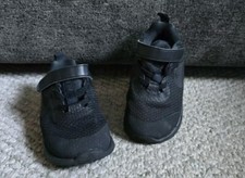 Nike Toddler Revolution 6 All Black Sneakers Shoes DD1094-001 Baby Size 7C