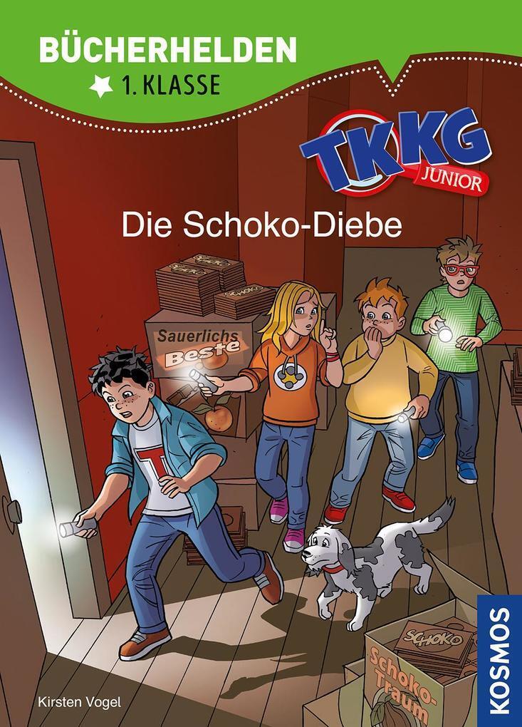 Thumbnail - Tkkg Junior, Bücherhelden 1. Klasse, Die Schoko-diebe | Kirsten Vogel