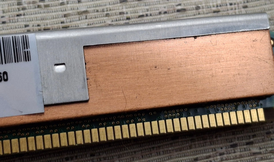 Netlist IBM 4GB RAM Kit/ 2X 2GB/ DDR RDIMM/PC3200R/0217-91B255CIB-200611/400MHZ - Image 3 of 4