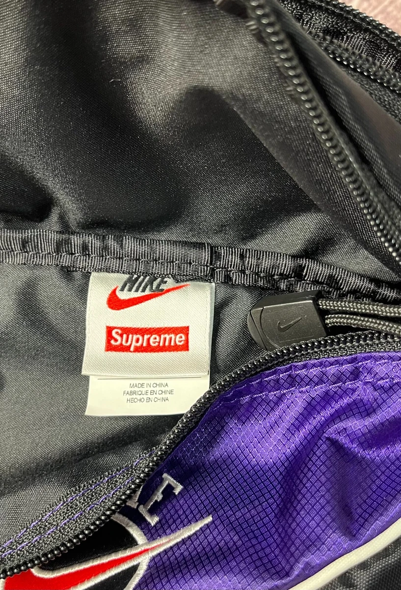 正規品ですので安心 紫 Supreme/Nike Shoulder Bag メンズ bca.edu.gr