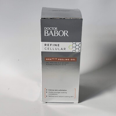 Babor Doctor Babor Refine Cellular AHA 10+10 Peeling Gel 1.7oz Womens New in Box