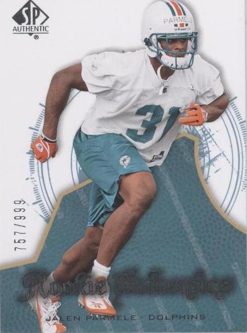 2008 SP Authentic Jalen Parmele #186 - 1 of 2