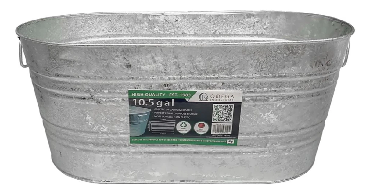 Industrial tub 2024