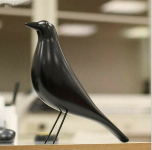 Retro VITRA EAMES House Bird Pigeon Dove Desk Ornament Resin Home Office Decor - Picture 11 of 16