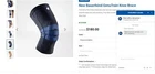 Bauerfeind GenuTrain Knee Brace Support Germany Made Sz 2 Small