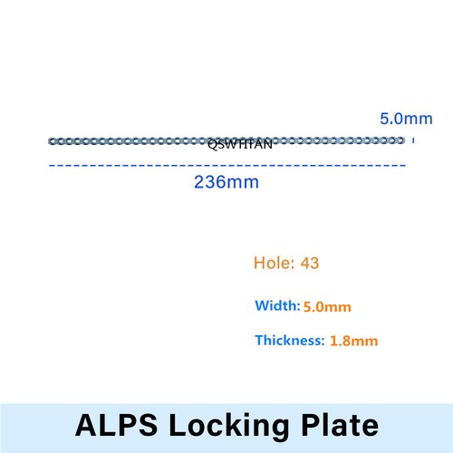 1.5/1.8/2.5/4.0mm ALPS Straight Locking Plate Orthopedic Surgical Instruments - Picture 11 of 24