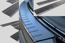 SET für VW POLO 6C 5Tuerer Ladekantenschutz Einstiegsleisten Schwarz MATT