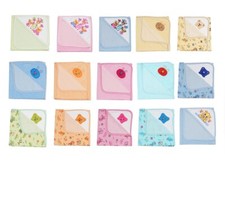 Multi color Baby Bed Protecting Water Absorbing Baby Dry sheet Pack of 15 
