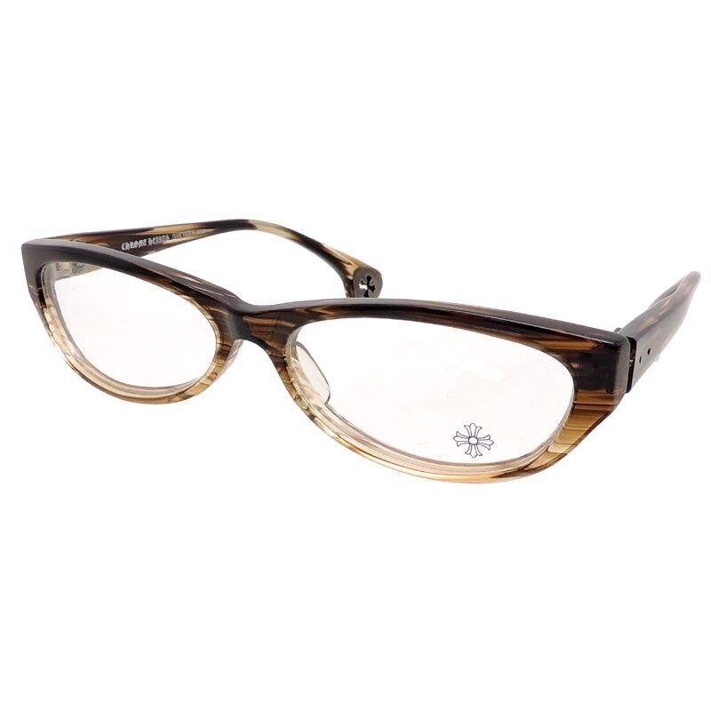 CHROME HEARTS メガネ EDITH-CWC GALANTEEカード有 Chrome Hearts - CHROME HEARTS メガネ EDITH-CWC GALANTEEカード有の