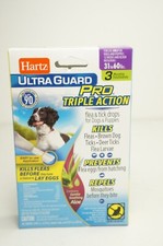 Hartz Ultra Guard Pro FLEA  TICK DROPS for Dogs  Puppies 31-60 LBS Remedies