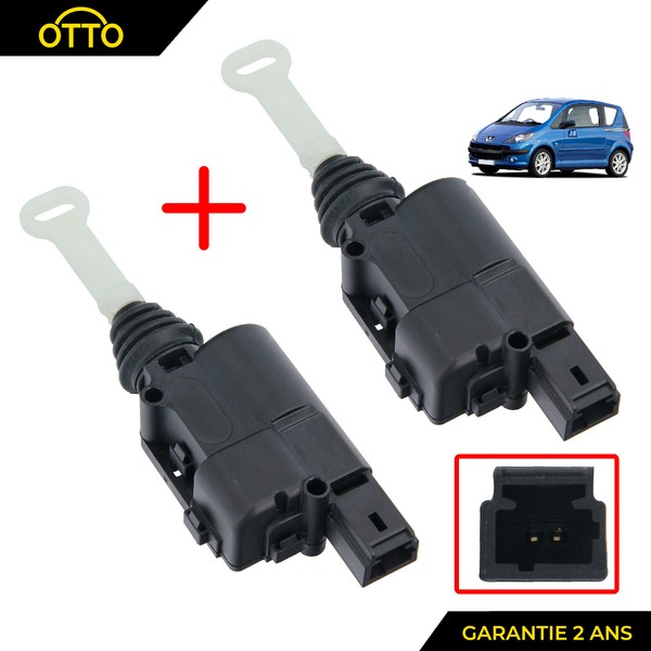 Stapel 2 Riegel TüR Vorne Links Und Recht FüR Peugeot 1007 = 6615 36-image