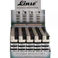 Disposable Lighter - 100 Bulk Wholesale Lighters - Linse Flexible, Wholesale Lot