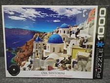 Eurographics 1000 Piece Puzzle OIA SANTORINI GREECE