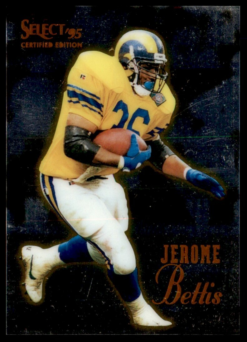 1995 Select Certified Jerome Bettis St. Louis Rams #6