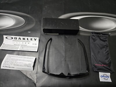 Oakley x Fragment Frogskins (A) Polished Black - Pink / Prizm Grey OO9245-D754