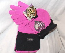 Girls Ever After High 3 Piece Hat Gloves and Scarf Set - New with tag
