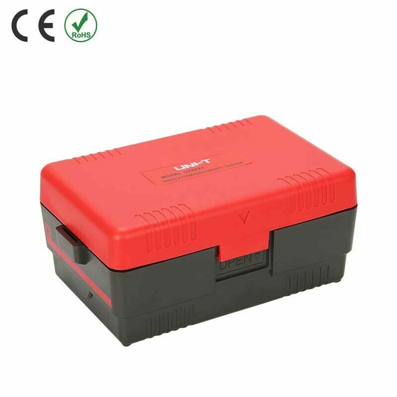Uni-T UT502A Insulation Resistance Tester Earth Meter Megometer Voltmeter with LCD Backlight, Display count 2000