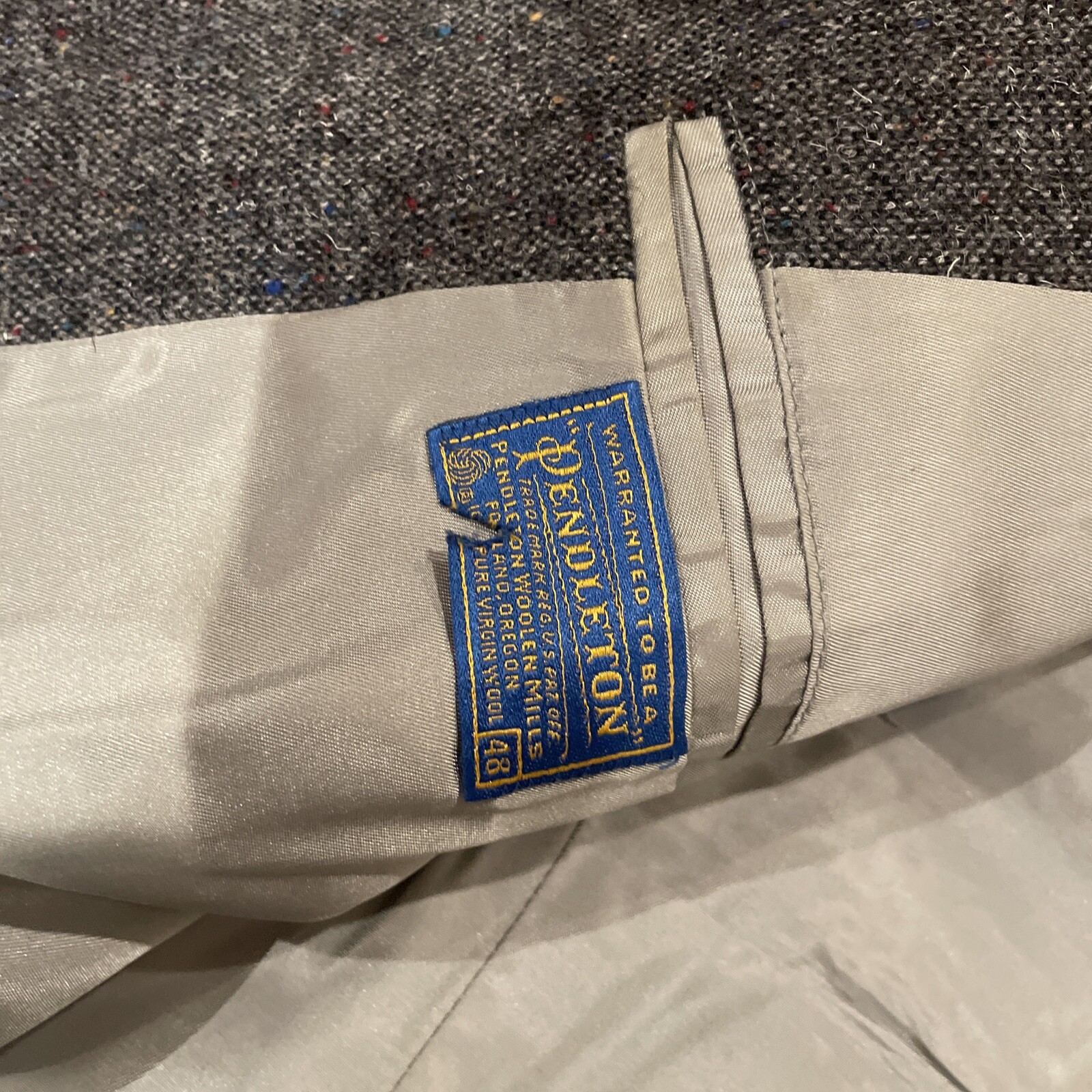 Pendleton Wool Coat/Jacket Size 48 - image 6