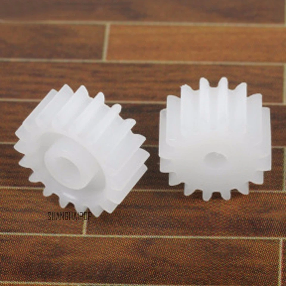 20Pcs Plastik Ausrüstungen für RC Elektromotor Toy Modellauto Getriebe M 0.5 - Bild 3 von 4